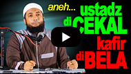 Aneh... Ustadz Dicekal tapi Kafir Dibela - DR Khalid Basalamah MA