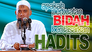 Apakah Perbuatan Bidah Berdasarkan Hadits? - Yazid Abdul Qadir Jawas