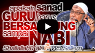 Apakah Sanad Guru Harus Bersambung Sampai Nabi Muhammad Shallallahu 'alaihi Wa Sallam? - Abdul Hakim Amir Abdat