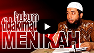 Hukum Tidak Mau Menikah - DR Khalid Basalamah MA