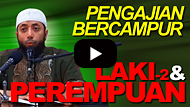 Bolehkah Pengajian Bercampur Laki laki dan Perempuan - DR Khalid Basalamah MA