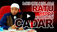 Ratu Eropa Memakai Cadar Meniru Islam - Ustadz DR Khalid Basalamah MA