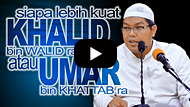 Siapa Lebih Kuat Khalid bin Walid RA atau Umar bin Khattab RA - Ustadz Firanda Andirja MA