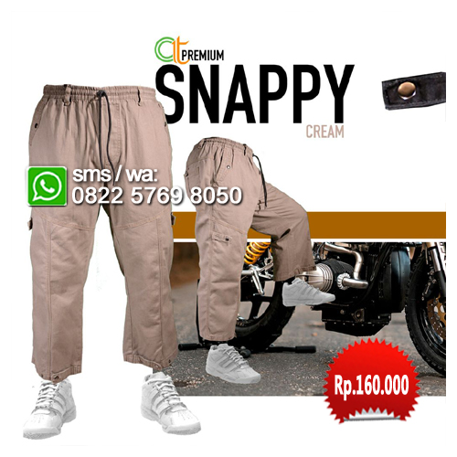 Sirwal Ct Original premium SNAPPY - Cream