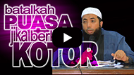 Batalkah Puasa Jika Marah dan Berkata Kotor - Ustadz DR Khalid Basalamah MA