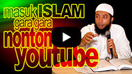 Masuk Islam Gara-gara Nonton Video Youtube Ustadz Khalid Basalamah - DR Khalid Basalamah MA