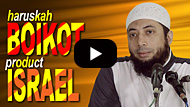 Haruskah Boikot Produk Israel - DR Khalid Basalamah MA