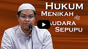 Hukum menikah dengan saudara sepupu - Ustadz Firanda Andirdja MA