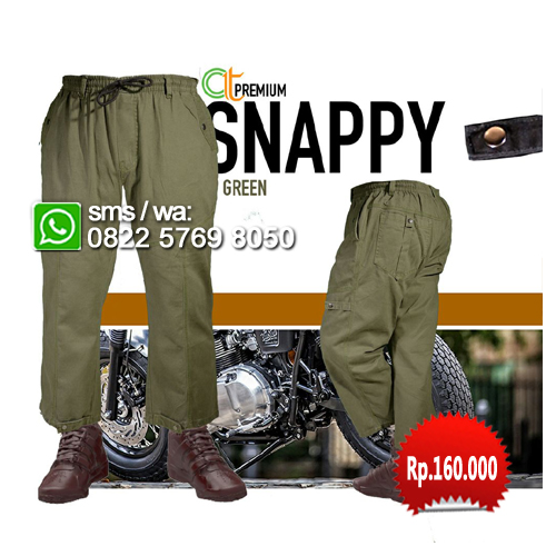 Sirwal Ct Original premium SNAPPY - Green